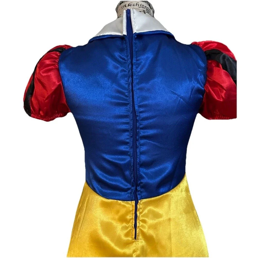 Charades Deluxe Snow White Princess Costume Dress NWOT Child Size 10